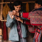 Chullo making with Chinchero artisans